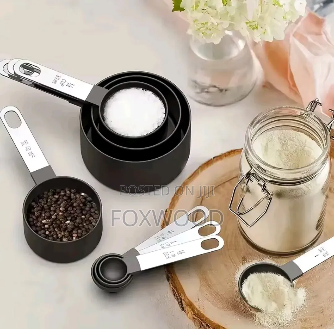 Colored Measuring Cups+ Spoon
8pcs Set