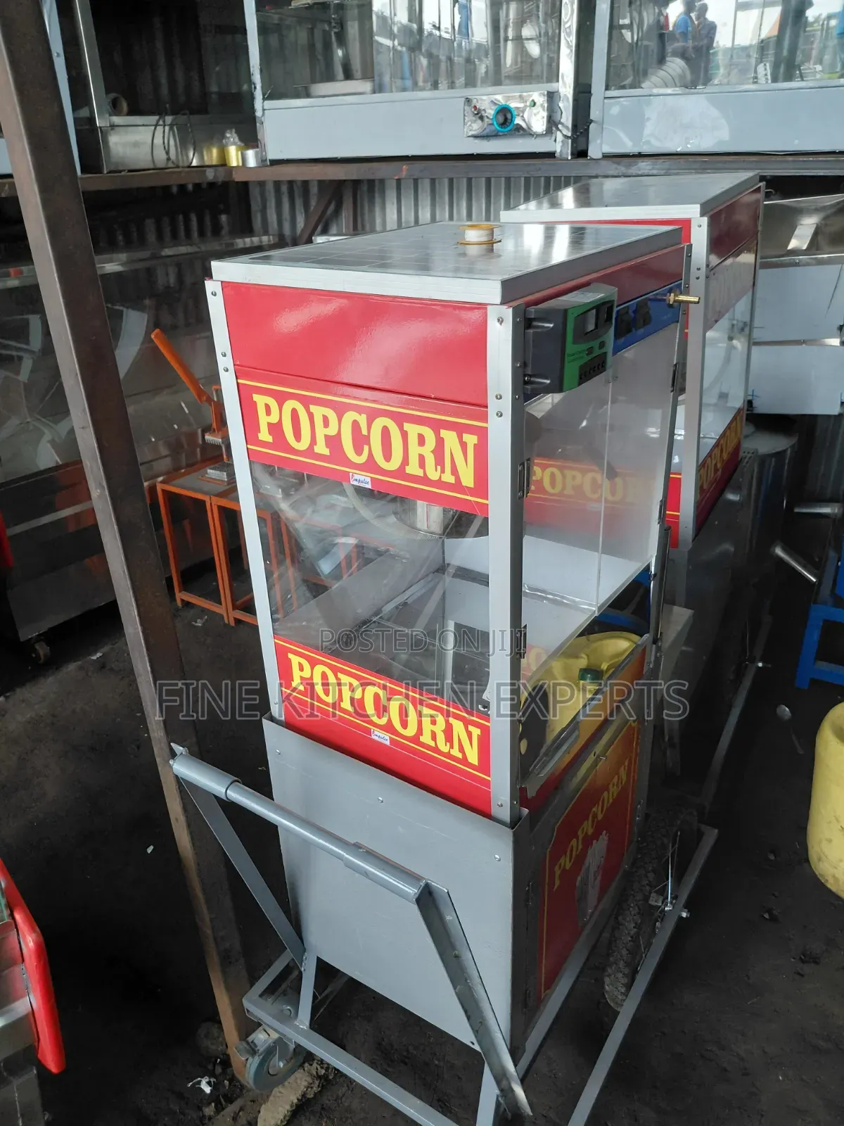 Latest Solar Popcorn Machine.