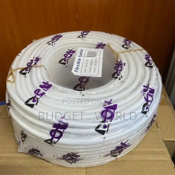 1.5mm Flexible Twin Earth PVC Electrical Cable – 90m House Wiring