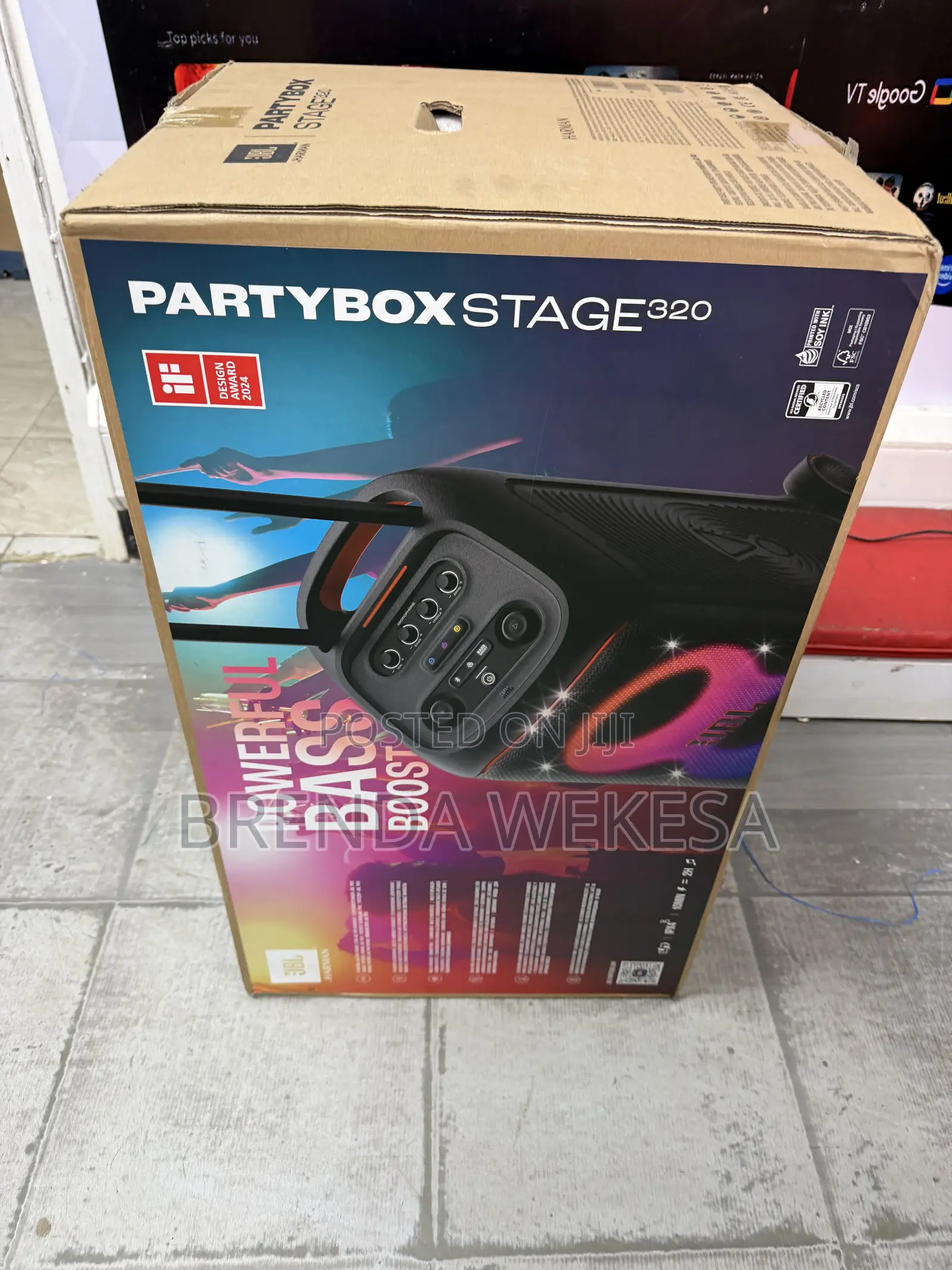JBL Partybox Stage 320 240w Wireless Speaker