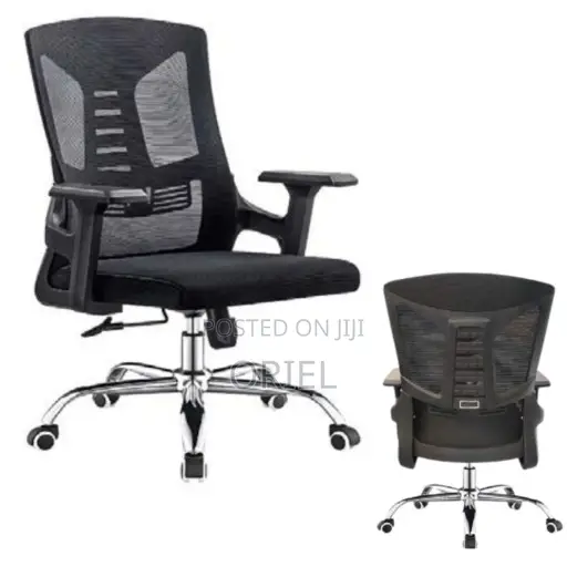 Office Chair : Mid-Back Ergonomic Swivel Office Chair