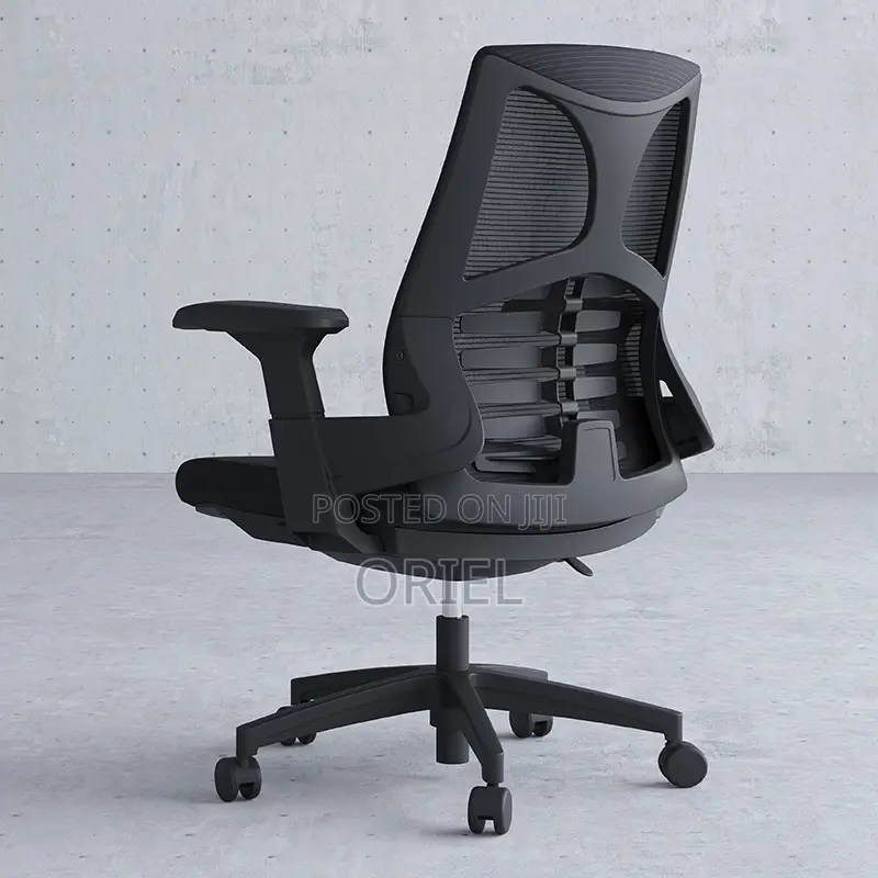 Office Chair : Mid-Back Ergonomic Swivel Office Chair