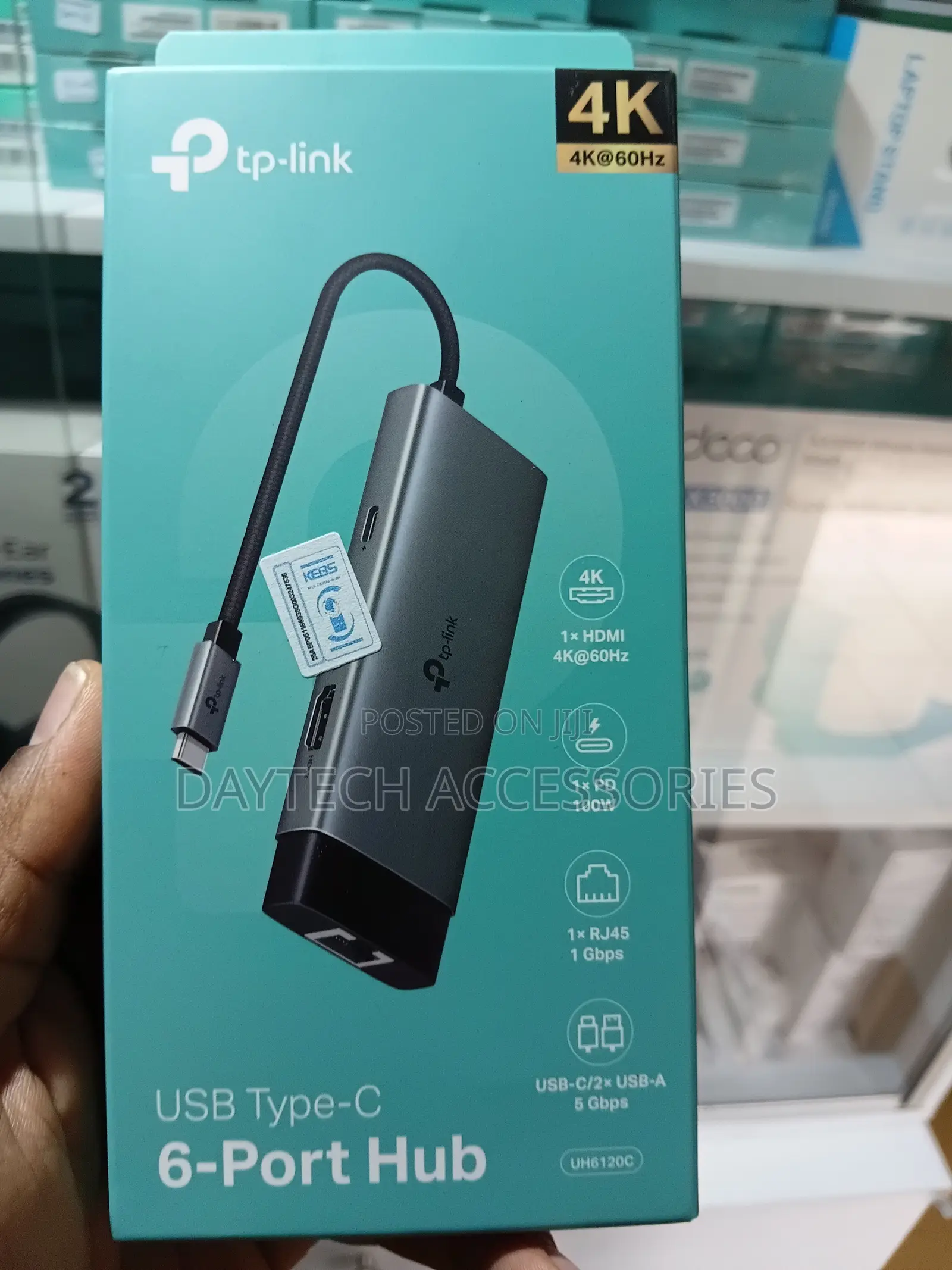 This Is a Tp-Link Uh6120c 6-Port Usb Type-C Hub.