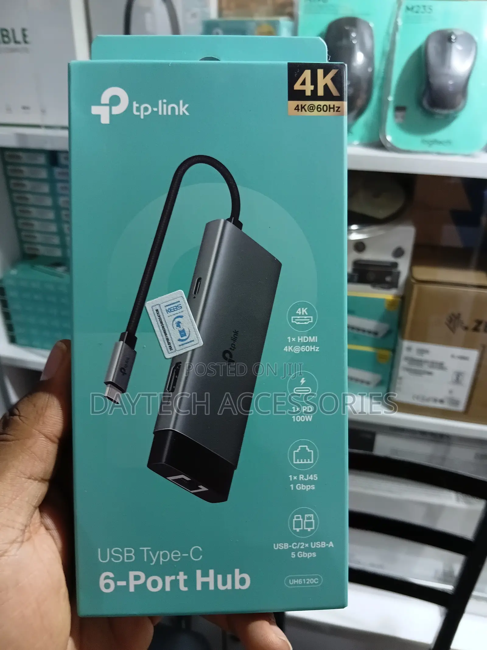 This Is a Tp-Link Uh6120c 6-Port Usb Type-C Hub.