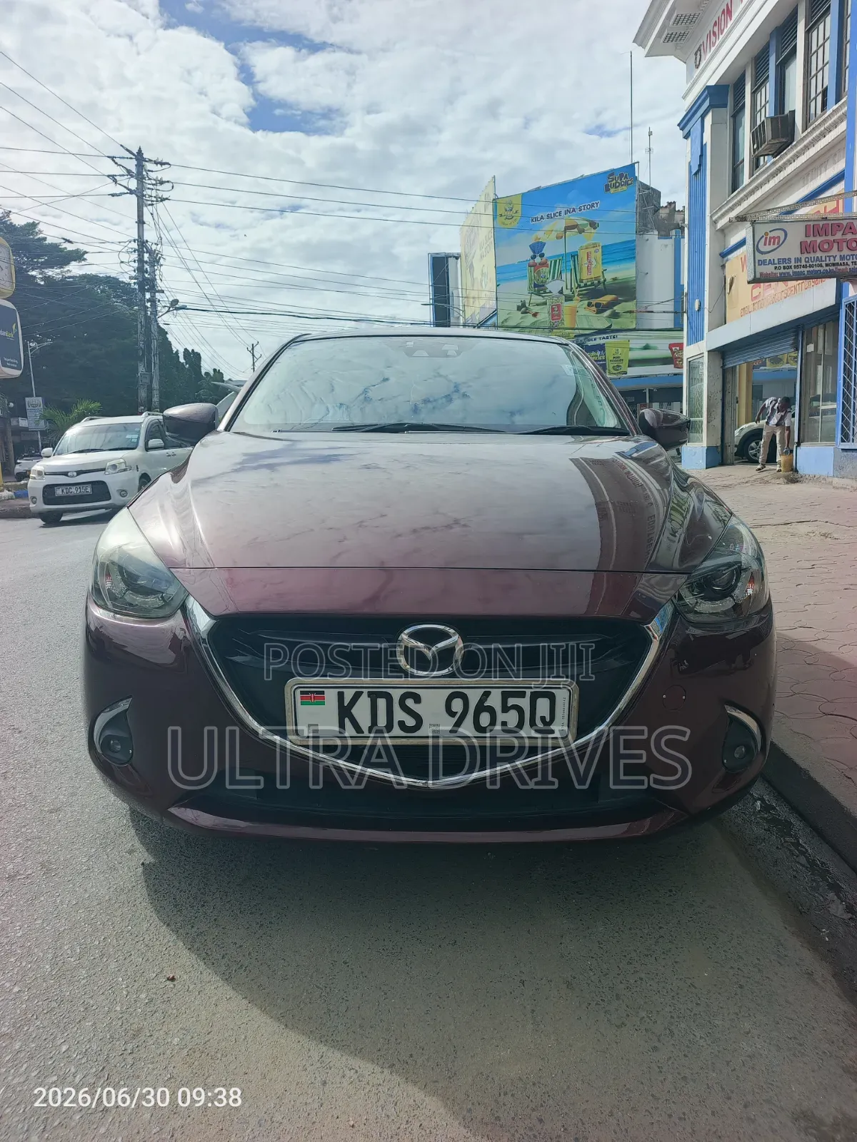 Mazda Demio 2017 Maroon