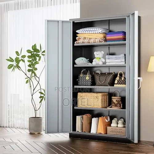 Office Cabinet : 2 Door Modern Steel Storage Cabinet