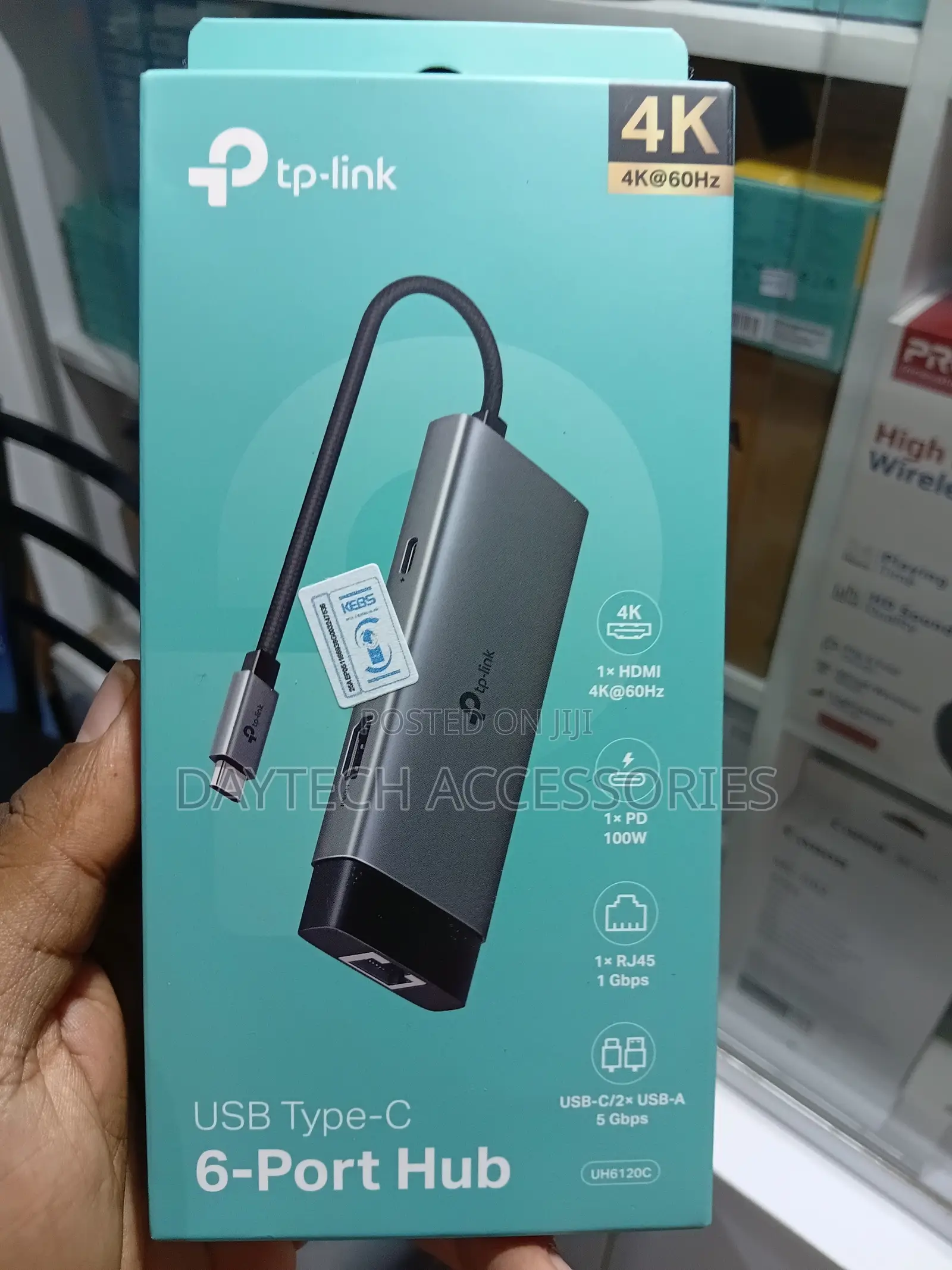 Tp Link Tl-Uh6120c 6-in-1 Usb-C Hub – Hdmi Output.
