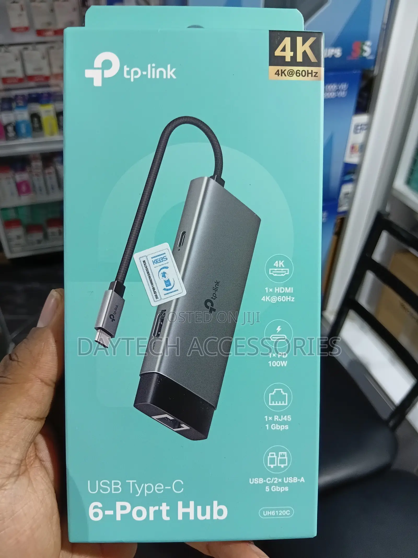 Tp-Link Uh6120c Usb Type-C 6 in 1 Hub (Tl-Uh6120c)