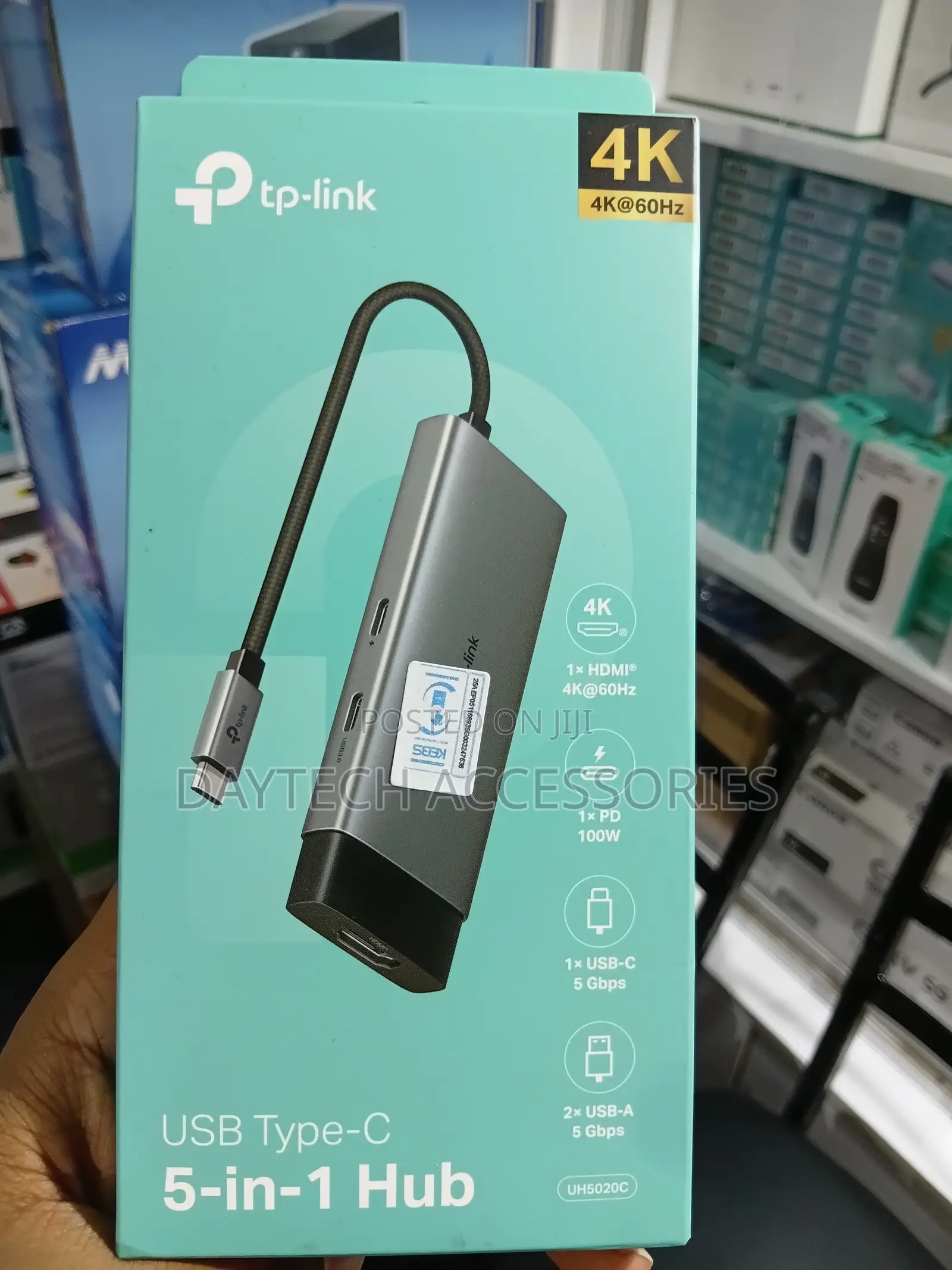 This Is a Tp-Link 5-in-1 Usb Type-C Hub (Model Uh5020c)