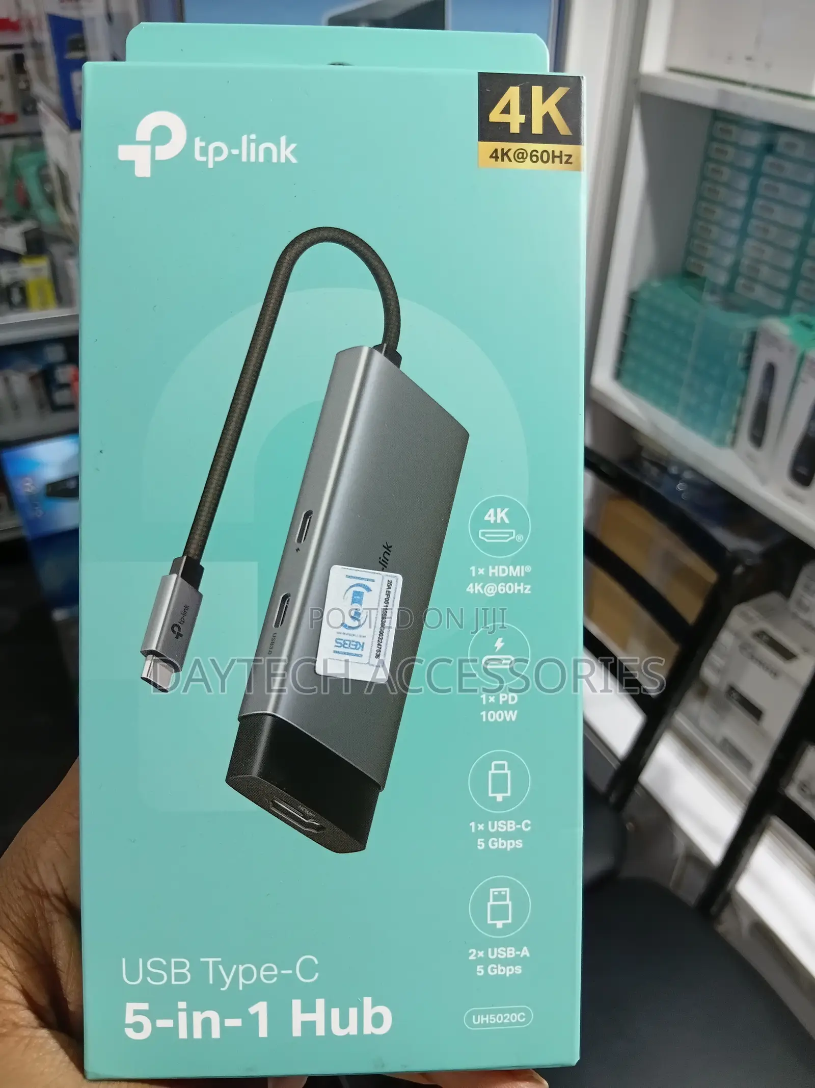 This Is a Tp-Link 5-in-1 Usb Type-C Hub (Model Uh5020c)