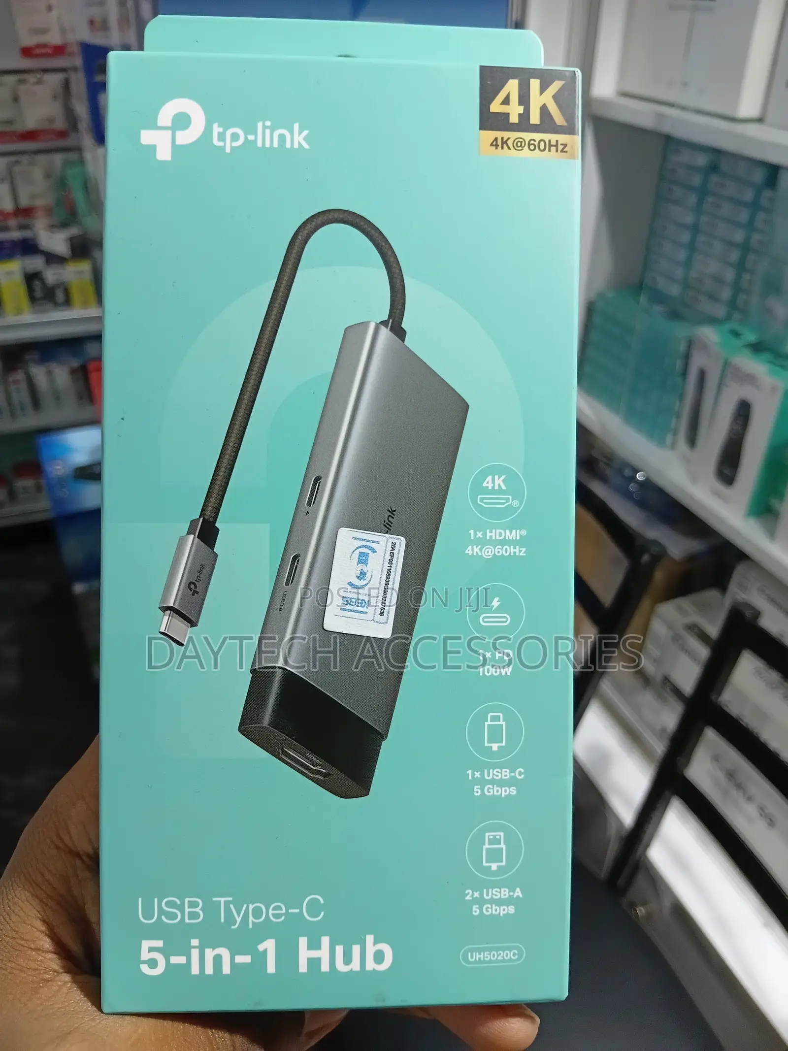 This Is a Tp-Link 5-in-1 Usb Type-C Hub (Model Uh5020c)