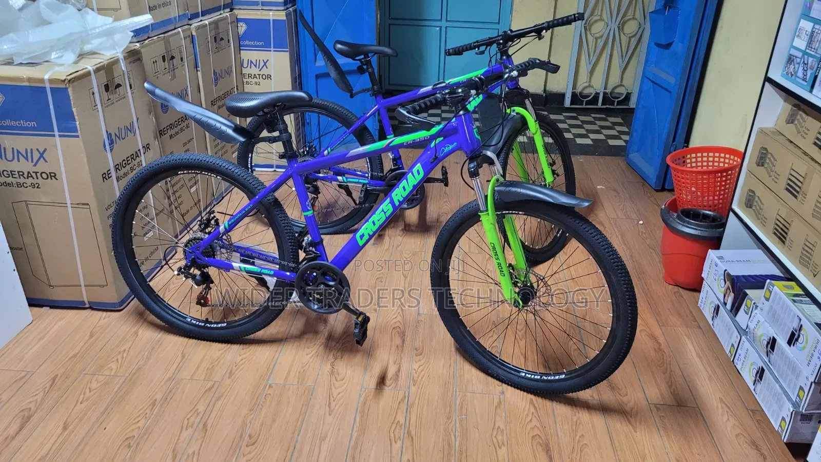 Size 26" Crossroad Hardtail Mountain Bike