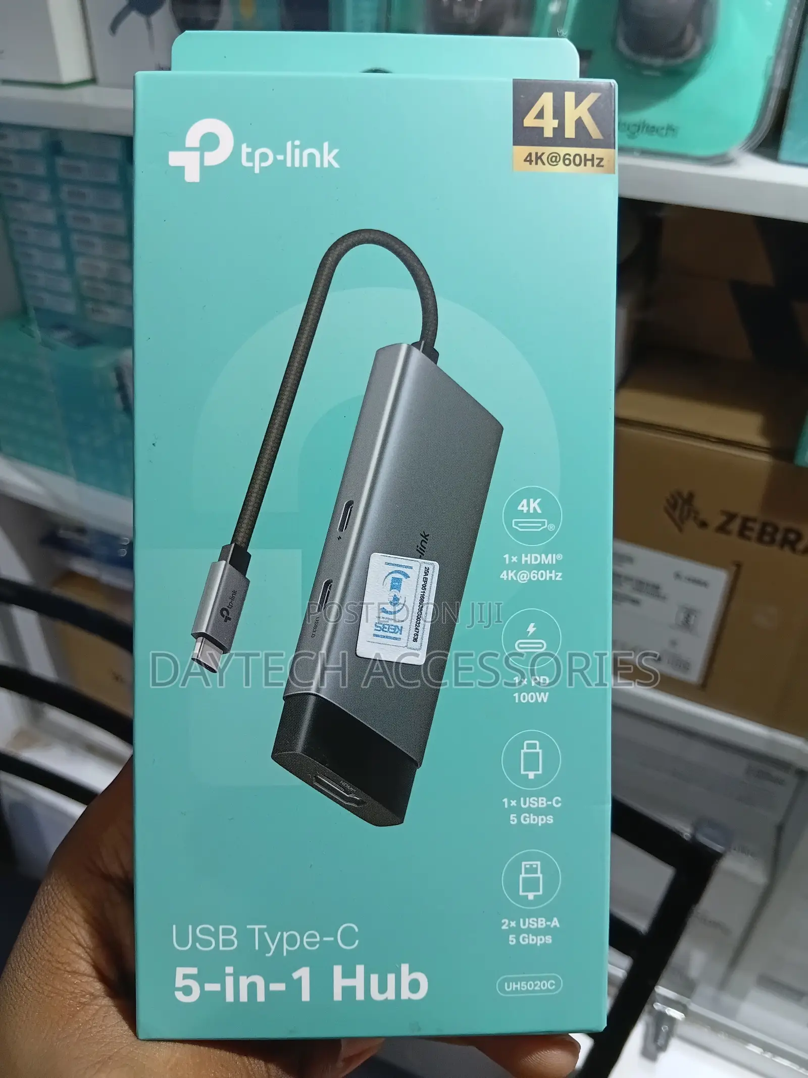 Tp-Link Usb Type-C 5-in-1 Hub (Uh5020c)