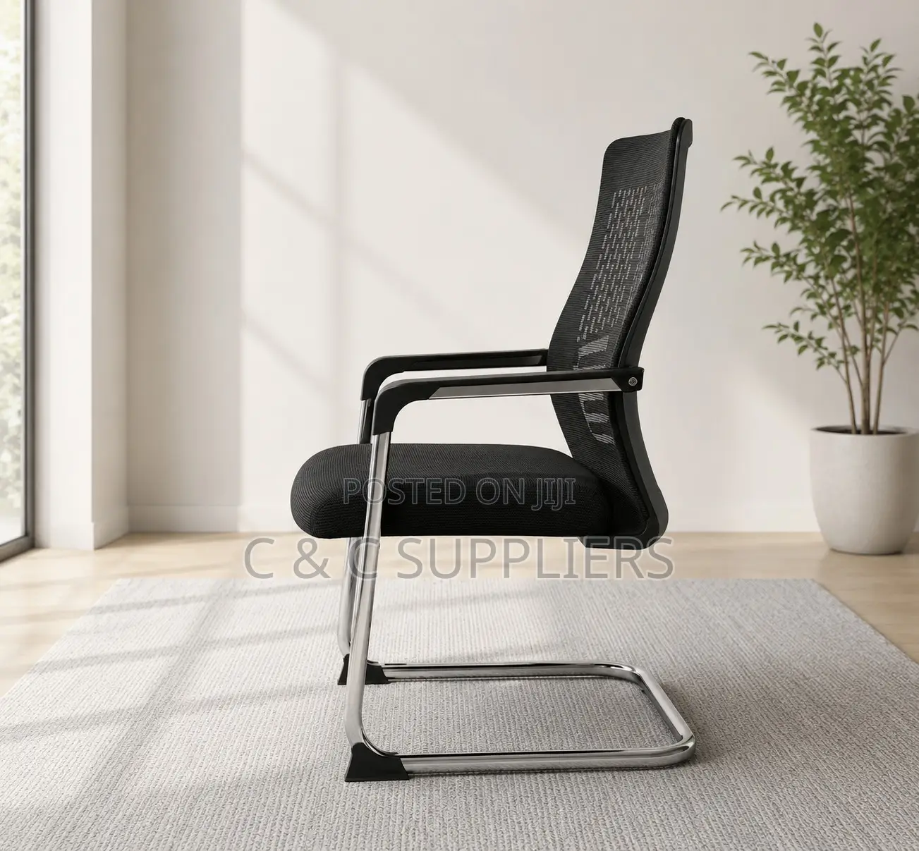 Ergonomic C C Visitor's Chair