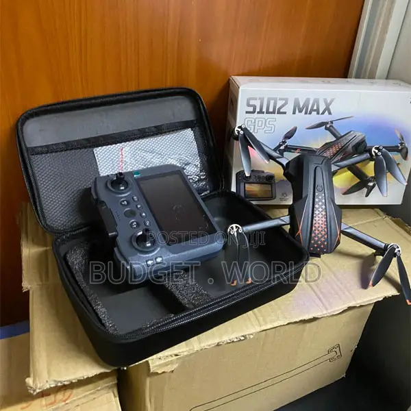 . S102 GPS Camera Drone – Foldable Hd Quadcopter With Smart Flight Con