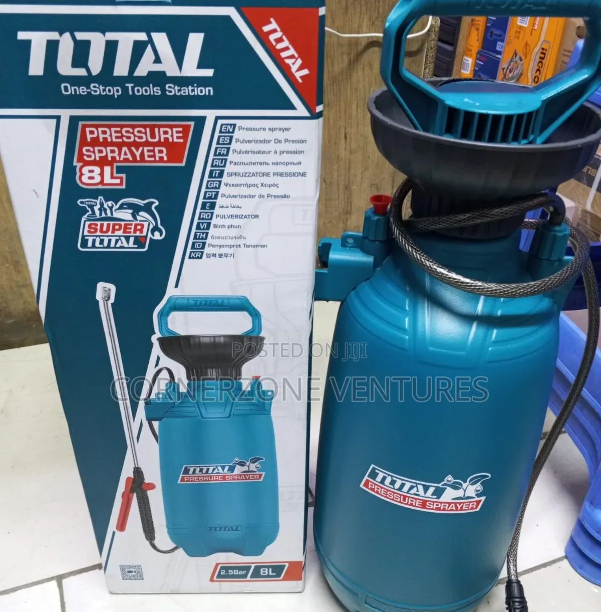 Total Heavy Duty 8 Litres Pressure Sprayer