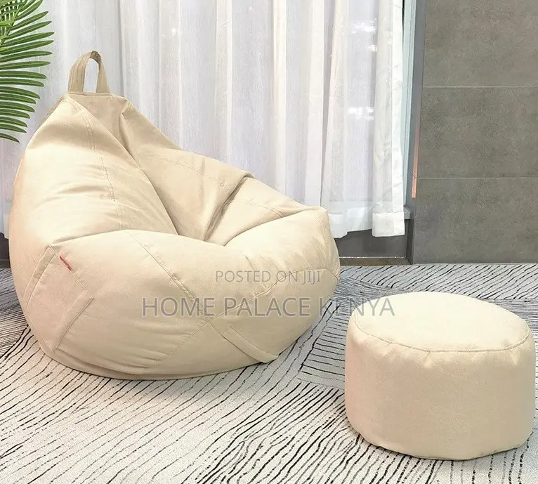 Bean Bag: Warm Fluffy Faux Fur Bean Chair