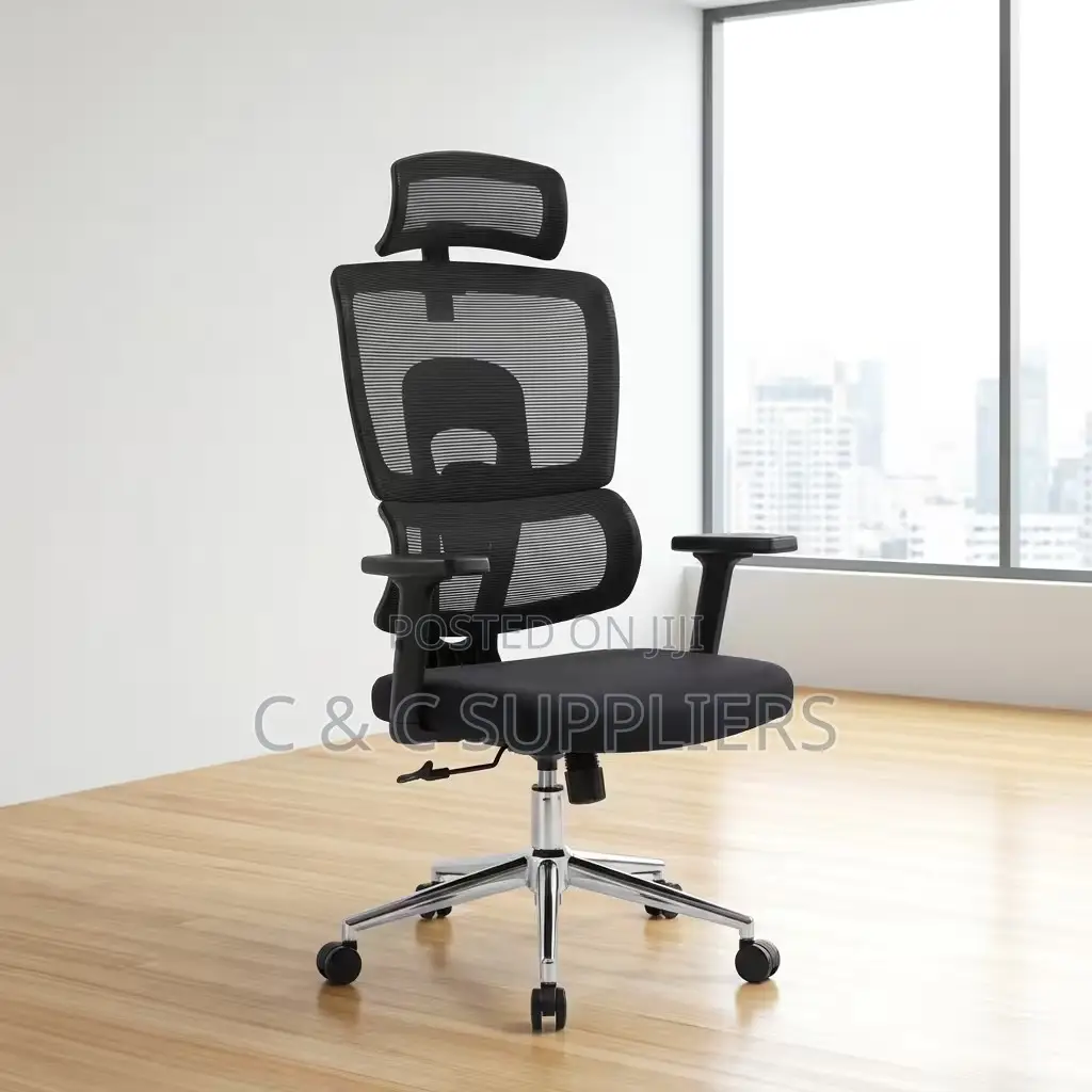 Swivel Mesh Orthopedic Task Chair.