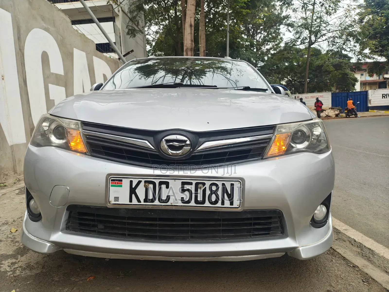 Toyota Corolla Fielder 2014 Silver