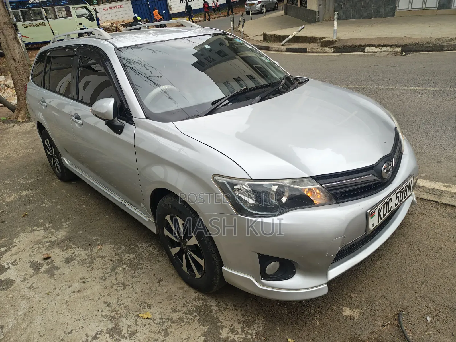 Toyota Corolla Fielder 2014 Silver