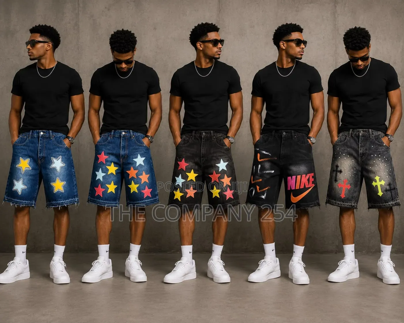Quality Casual Denim Jeans Designer Chrome Heart Jort Shorts Other