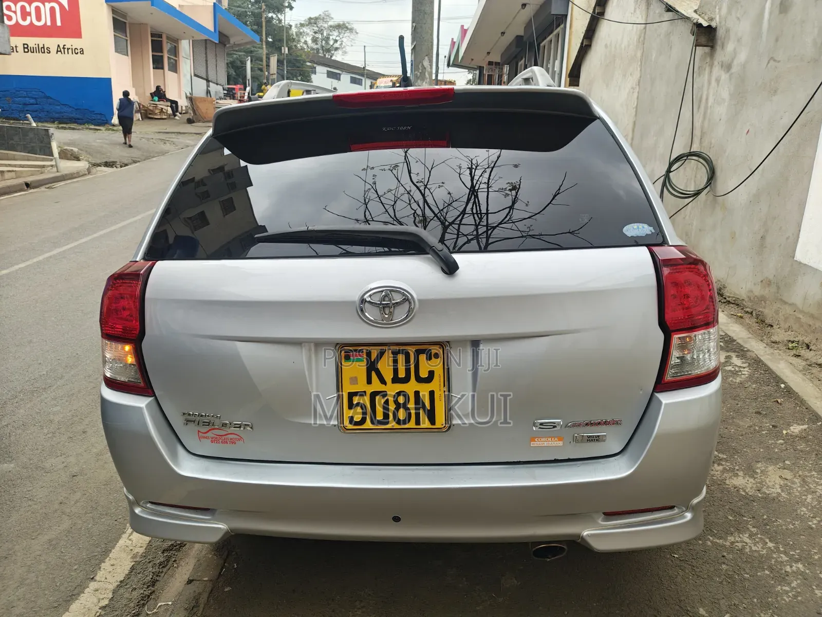 Toyota Corolla Fielder 2014 Silver