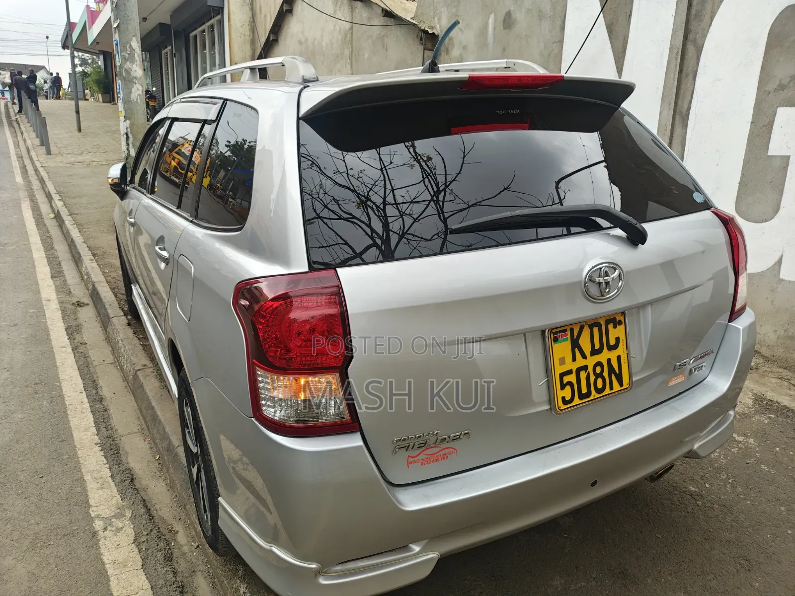 Toyota Corolla Fielder 2014 Silver