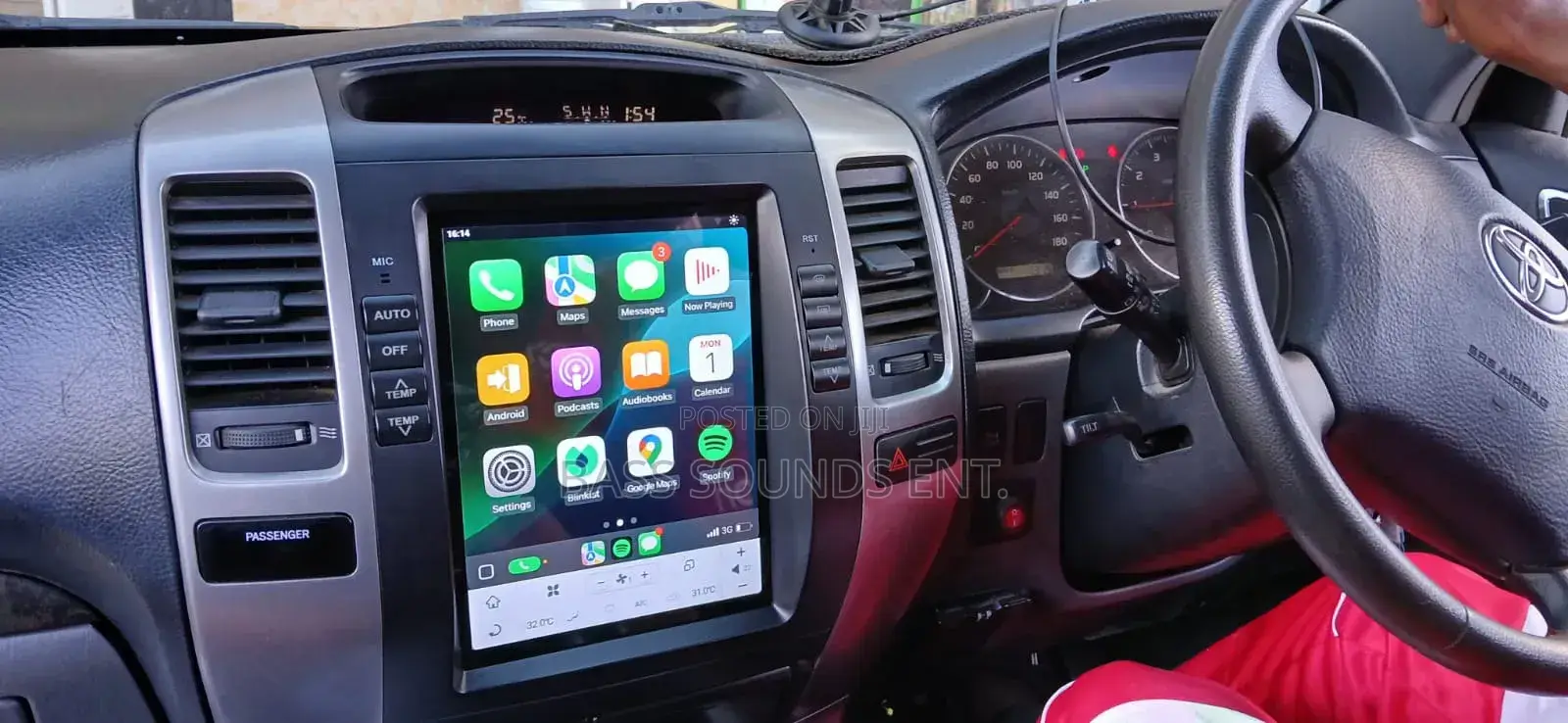 Prado J120 Tesla Radio Upgrade