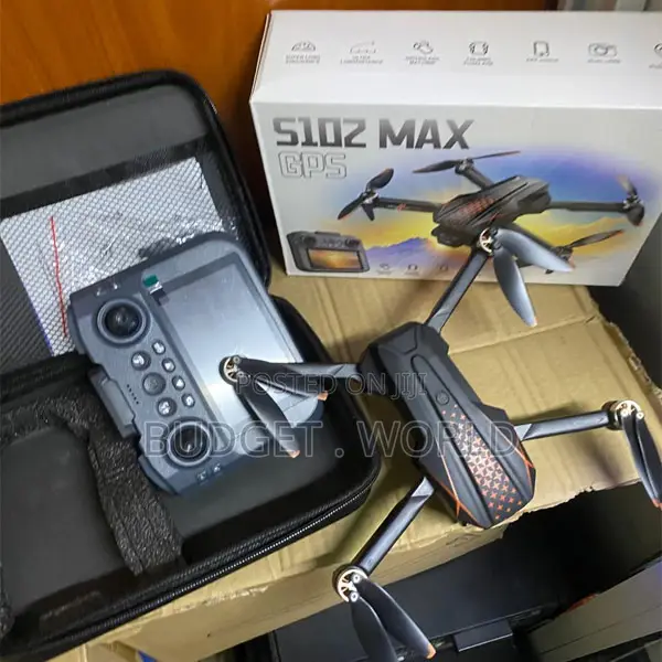S102 GPS Rc Drone With Hd Camera – Foldable Smart Drone for Beginners