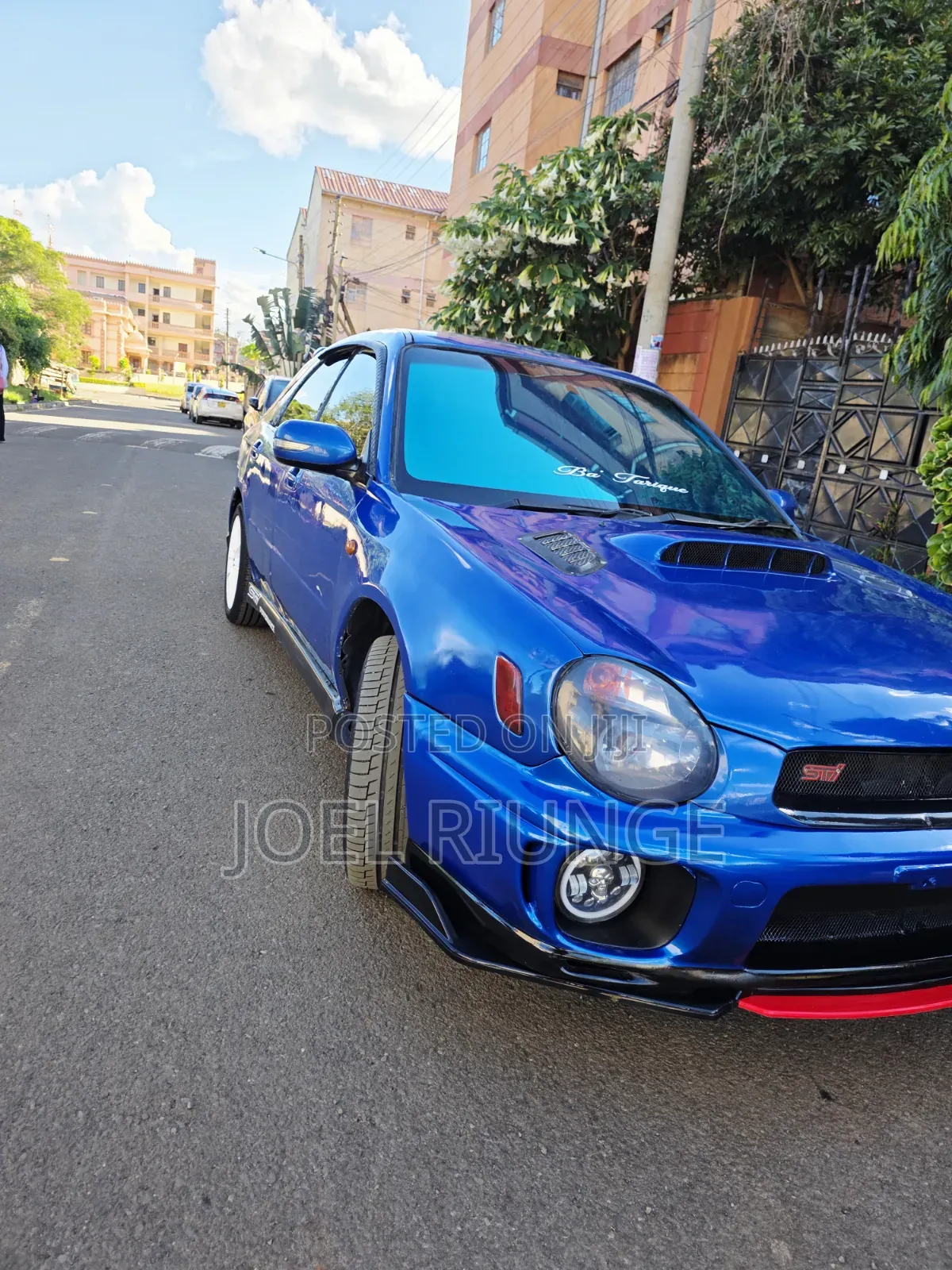 Subaru Impreza 2.0 WRX STi 2002 Blue