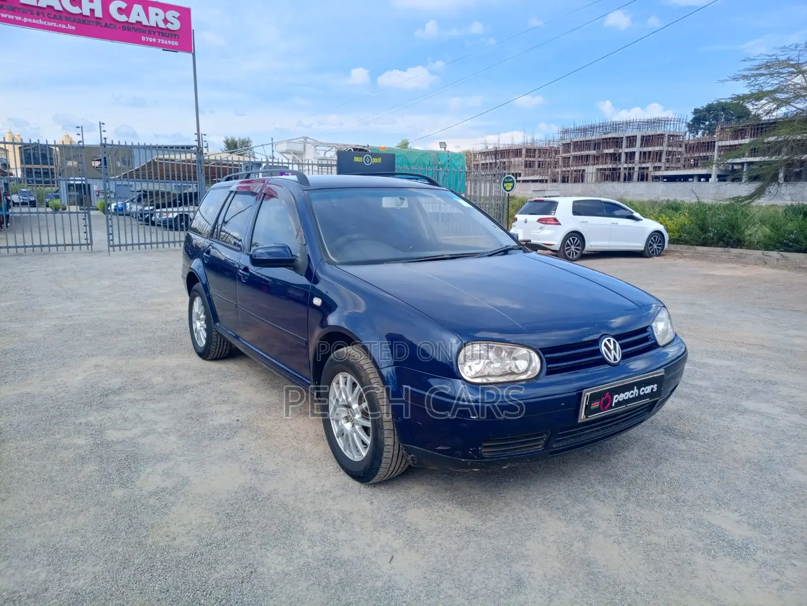 Volkswagen Golf 2005 Blue