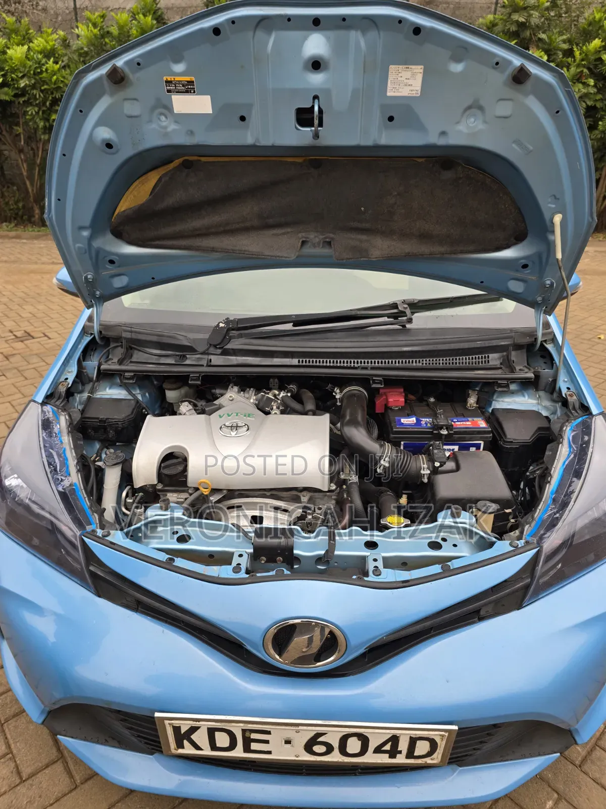 Toyota Vitz 2014 Blue
