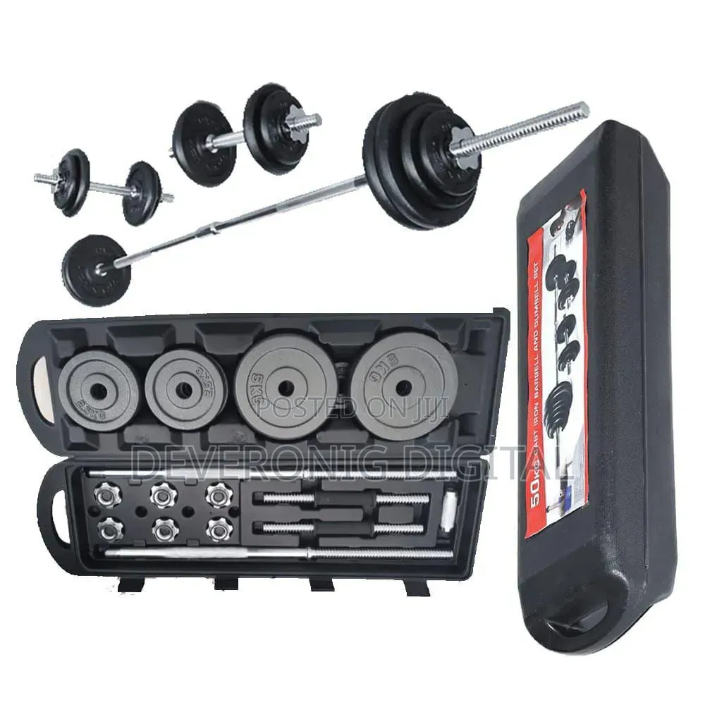 *York (50 Kg) Dumbbell Set* *Genuine and Frank*