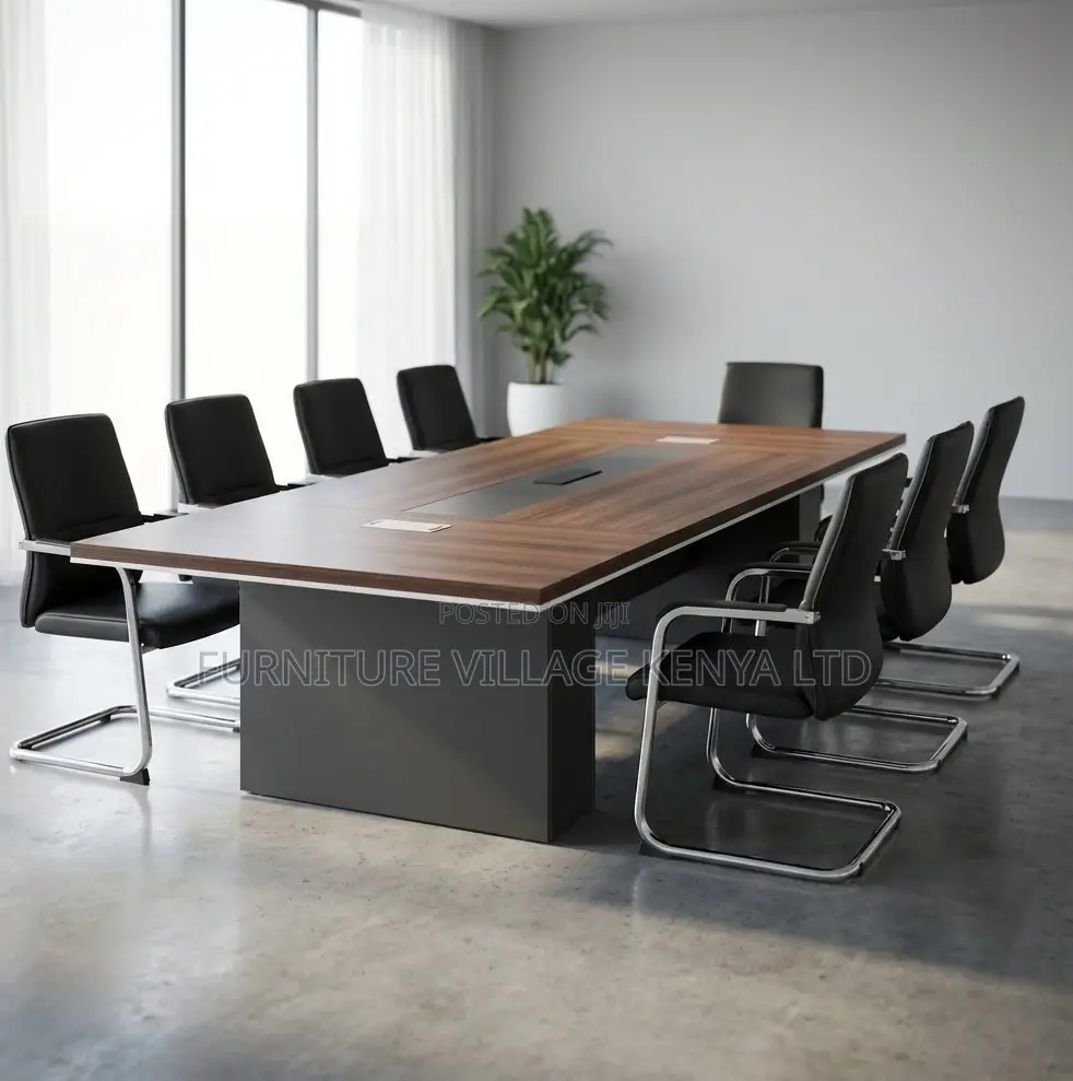 12-Seater Executive Wooden Office Table for Meetings