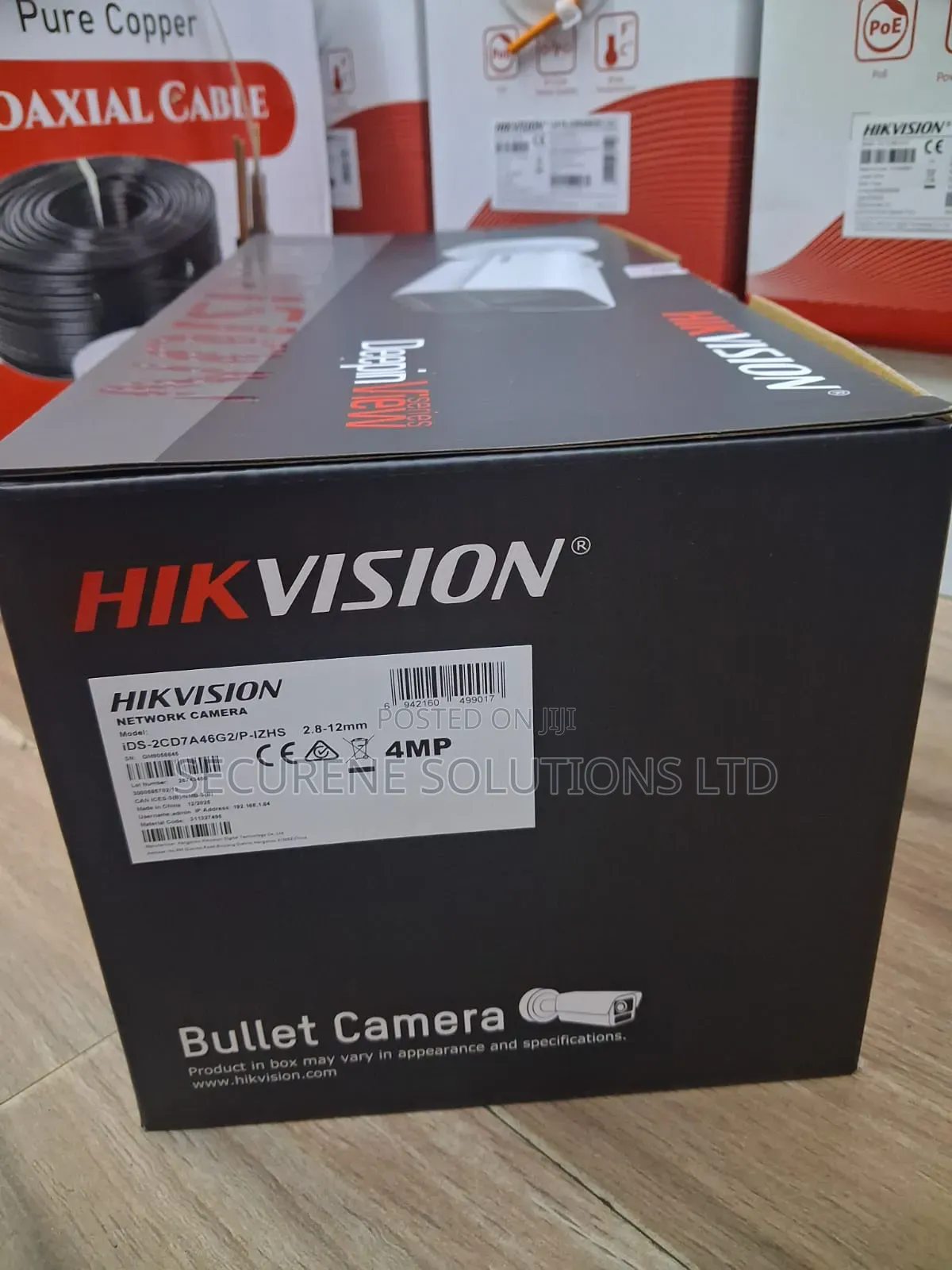Number Plate Recognition CCTV 4mp Deepinview Anpr Varifocal Bullet Cam
