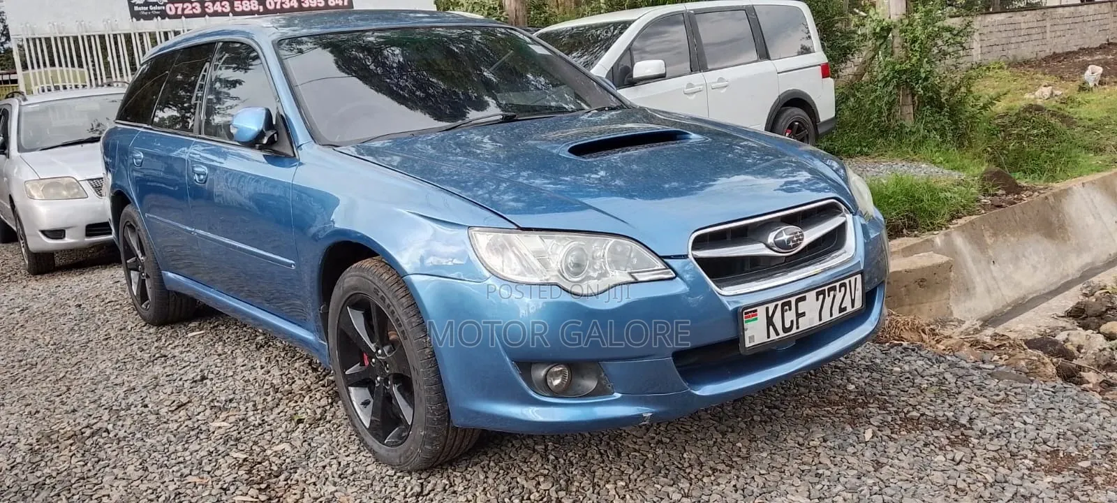 Subaru Legacy 2008 Blue