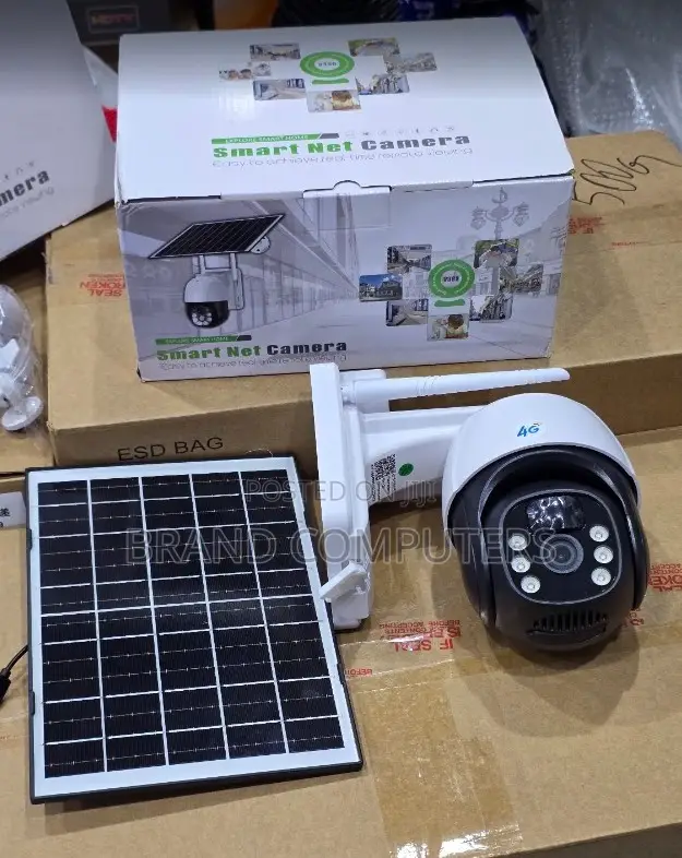 4g Single Lens V380 Solar Powered PTZ Camera