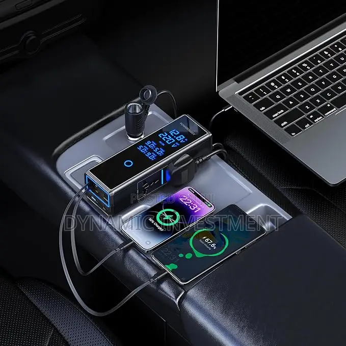 Powerology 300w X2 Ac Socket Car Power Inverter