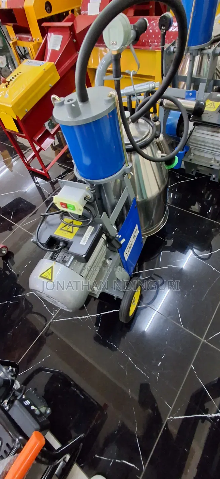Single Drum Milking Machine – Portable Dairy Milking Equipment.