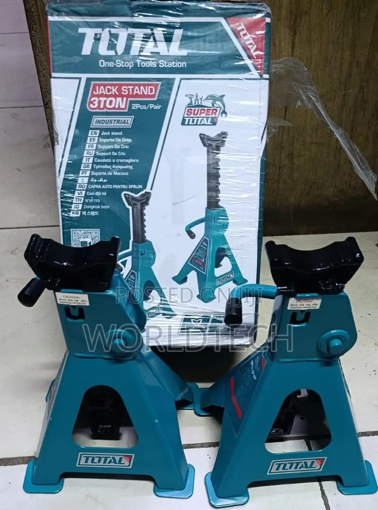 Total 3-Ton Jack Stand (Pair)