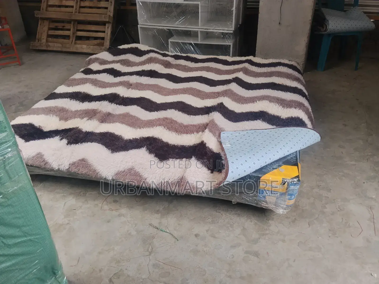 Stylish 7x10 Ft Fluffy Floor Carpet