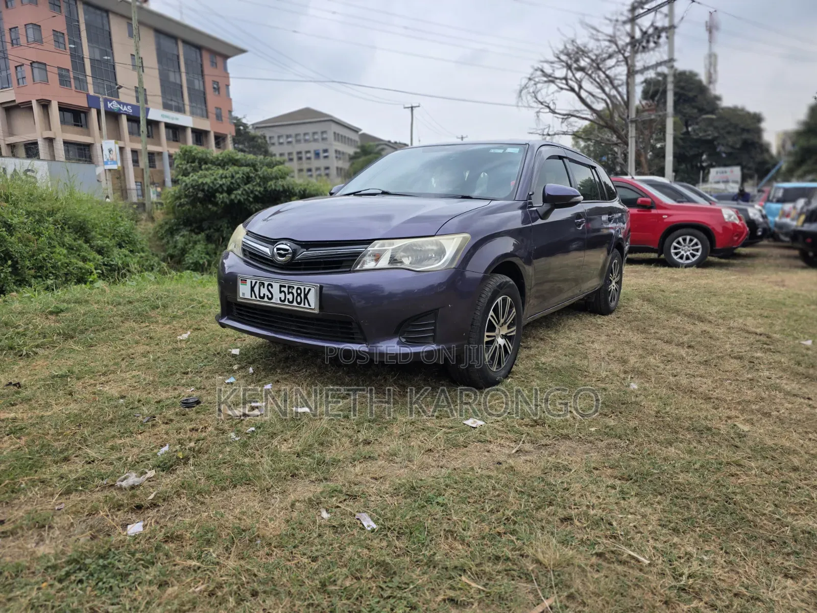 Toyota Corolla Fielder 2011 Purple