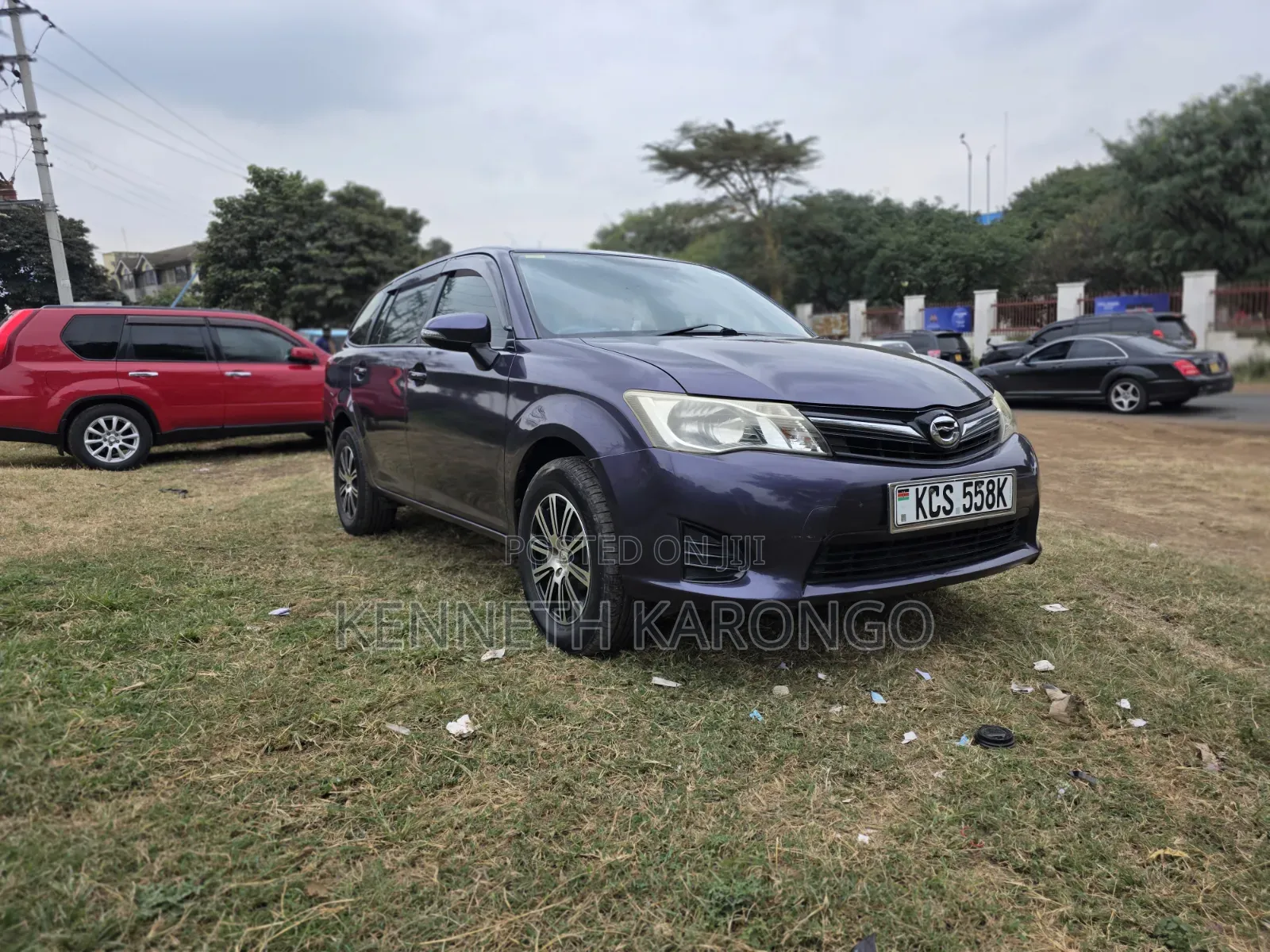 Toyota Corolla Fielder 2011 Purple