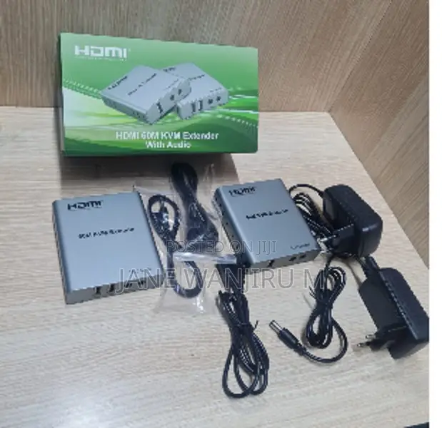 New 60m Hdmi KVM Extender Full Hd 1080p Over Ethernet Cable
