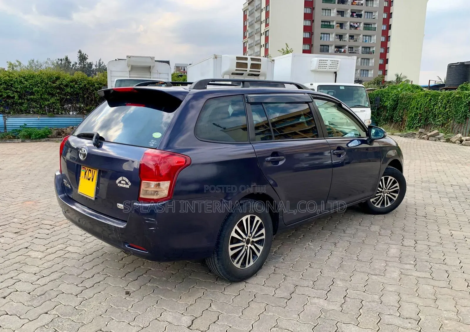 Toyota Corolla Fielder 2012 Blue