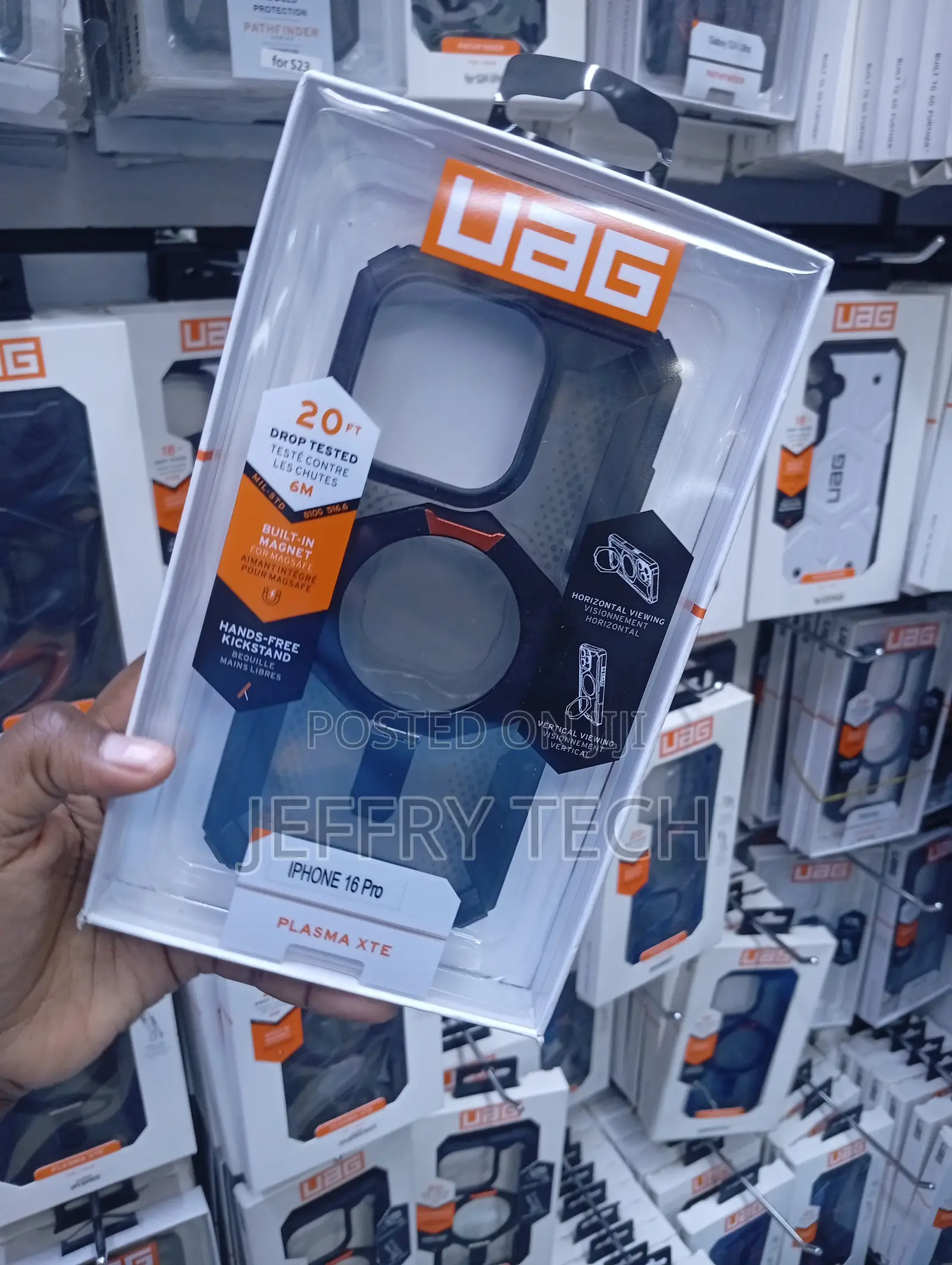 iPhone 16 Pro Impact-Resistant Bumpers Case
