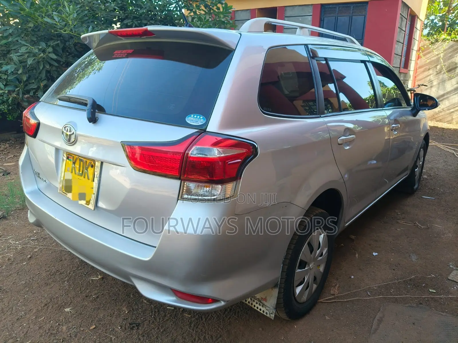 Toyota Corolla Fielder 2015 Silver