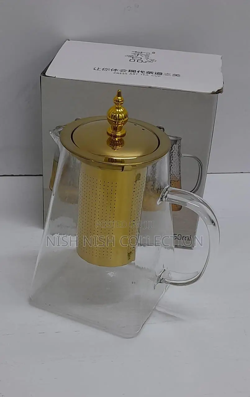 *Borosilicate Tea Decanter With Infuser 