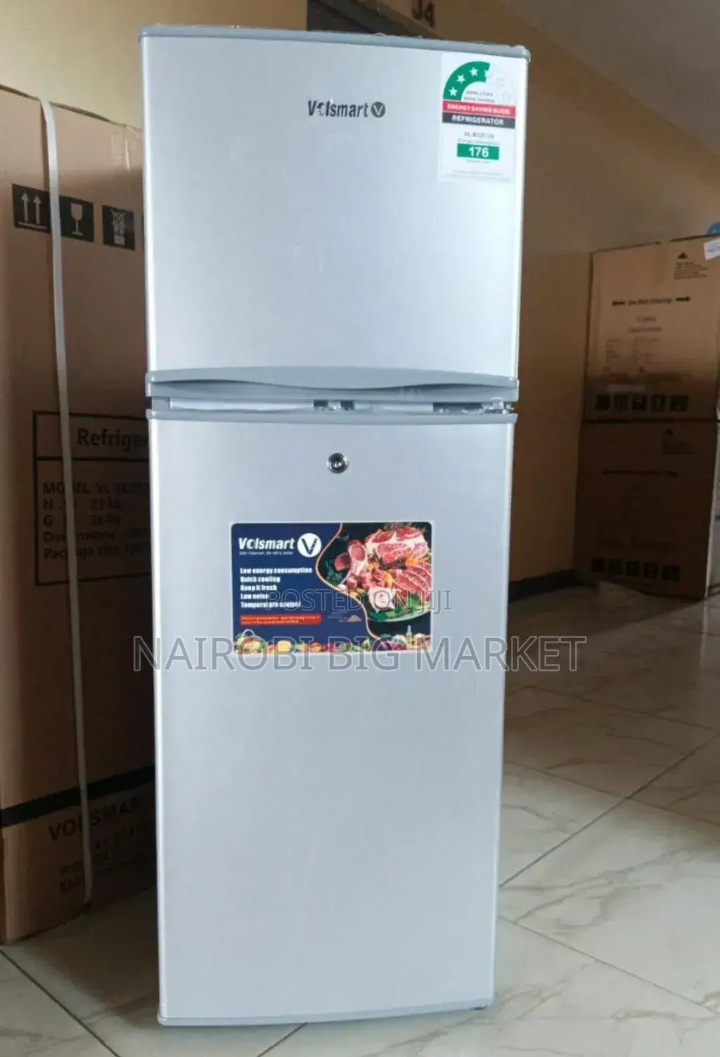 Volksmart 138litres Fridge