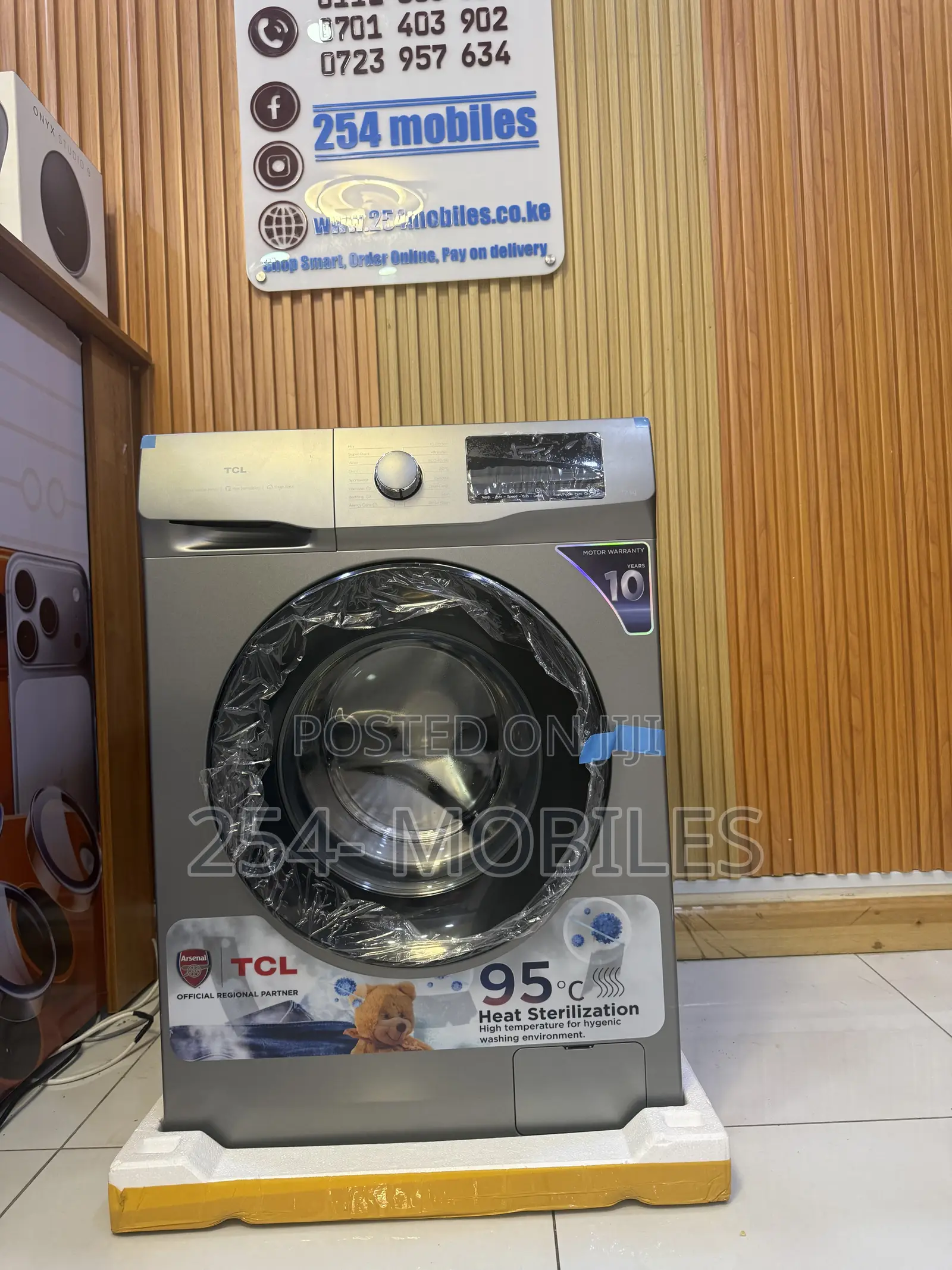 TCL P612flg 12kg Front Load Washing Machine